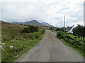 Minor road at Badenscallie