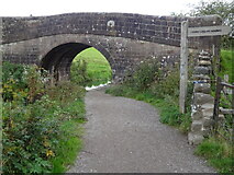 SK3056 : Canal bridge just along from Cromford Wharf by Andrew Shannon