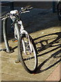 SK3635 : Bicycle on Midland Place, Derby by Stephen McKay