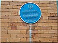 SE2834 : Plaque on Fairbairn House, Clarendon Road, Leeds by Stephen Craven