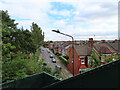 Kendal Road Willesden, view from footbridge