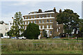 Substantial houses overlooking the eastern corner of Blackheath