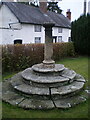 SJ5521 : Sundial in the churchyard by Richard Law