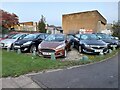 Used car lot on Upper Windsor Street, Banbury