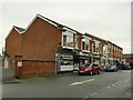 Shops on the north side of Bold Street, Sandbach