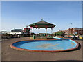 SD3128 : Paddling pool and bandstand, St. Anne's-on-the-Sea by Malc McDonald