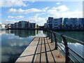 Small jetty at Portishead Marina