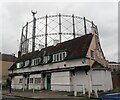 The derelict Cricketers pub