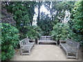 Seats in the Pleasure Garden at Bonnington Square