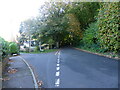 Junction of Woodland Road with Pier Road, Portishead