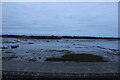 View across the Stour estuary from The Walls at dusk