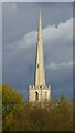 SO8454 : St Andrew's Spire by Philip Halling