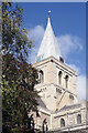 TQ7468 : Rochester Cathedral - tower and spire by Stephen McKay