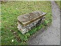 Owl bench near Cross Hill Quarry