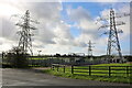 Pylons at Newton Stewart