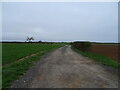 Track (byway) towards Scopwick Lodge Farm