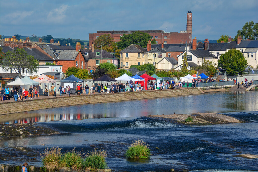 Tiverton : River Exe © Lewis Clarke :: Geograph Britain and Ireland