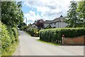 Lane near Woodlands Cottages