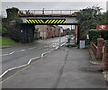 West side of Nantgarw Road railway bridge, Caerphilly