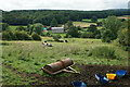 Farm paraphernalia above Carr House Farm