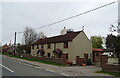 Houses on Sleaford Road (B1188), Dorrington