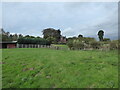 View towards an historic looking house