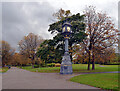 NZ4919 : Memorial Clock, Albert Park, Middlesbrough by habiloid