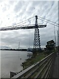 ST3186 : The west tower of Newport transporter bridge by David Smith