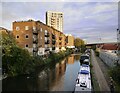 The Grand Union Canal from the Great Western Road bridge