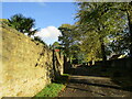 Roadway and wall, Teversal