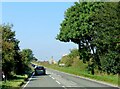 The A40 heading west by Windrush