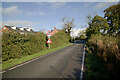 Road sign near Cefn-y-Waen Chapel