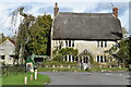 Cottage by the church at Teffont Magna