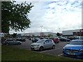 Shopping centre car park, Maesglas Retail Park