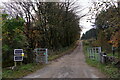 SK2585 : Track to Fairthorn and Stanedge Lodges, near Fulwood by Mike Pennington