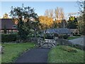 Path at St. John the Baptist church (Eldersfield)