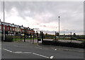 Co-op Academy Nightingale sports ground seen from Ashley Road, Leeds