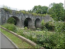 ST2787 : Railway viaduct (Bassaleg Viaduct) over Ebbw River by David Smith