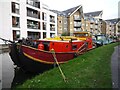 A Dutch motor-barge at Kensal Town