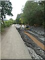 Renewing the lining of Monmouthshire and Brecon Canal