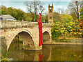 SD7605 : Poppy Cascade, Ringley Old Bridge by David Dixon