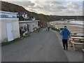 The access road for the beach