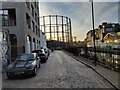 Gas holders by the Regent