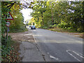 Radford Road by turning for Tinsley Green