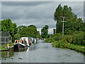 Canal west of Kingsbury in Warwickshire