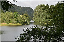 NN9159 : Head of Loch Faskally / River Tummel by N Chadwick