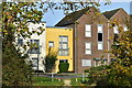 Houses in Brunel Way, seen from footpath