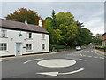SE3457 : Mini-roundabout in Knaresborough by Malc McDonald