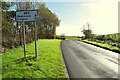 Road sign, Freughmore