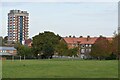 View across Kings Meadow